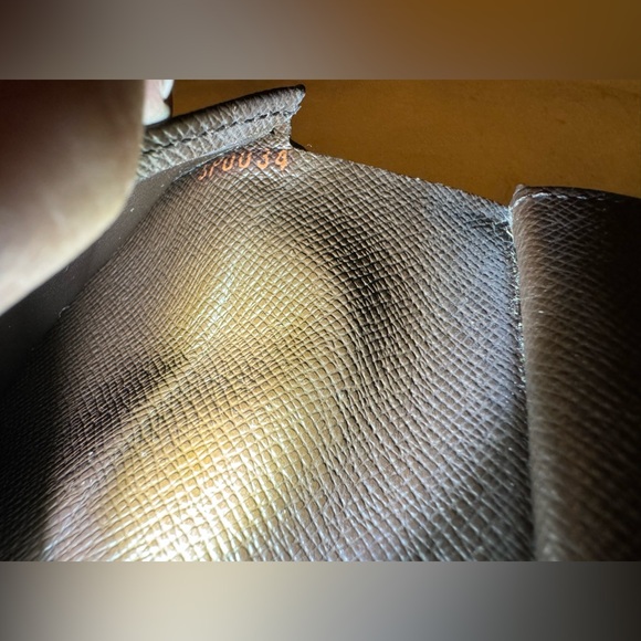 Authentic Louis Vuitton Damier Ebene Porte Tresor Etui Papiers wallet - Picture 7 of 14